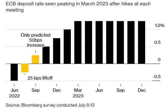 加息25个还是50个基点？欧洲央行本周将揭晓答案