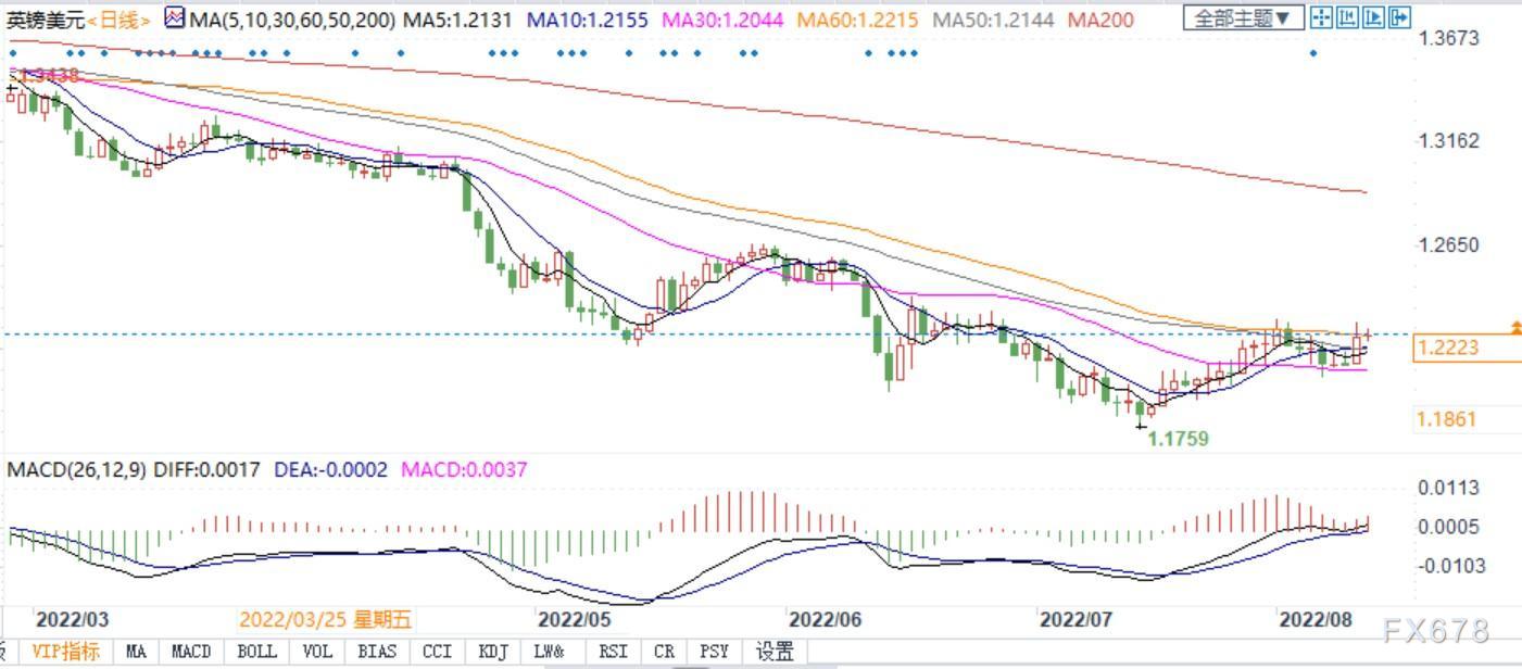 机构称若风险情绪持续，镑美将在8月反弹！